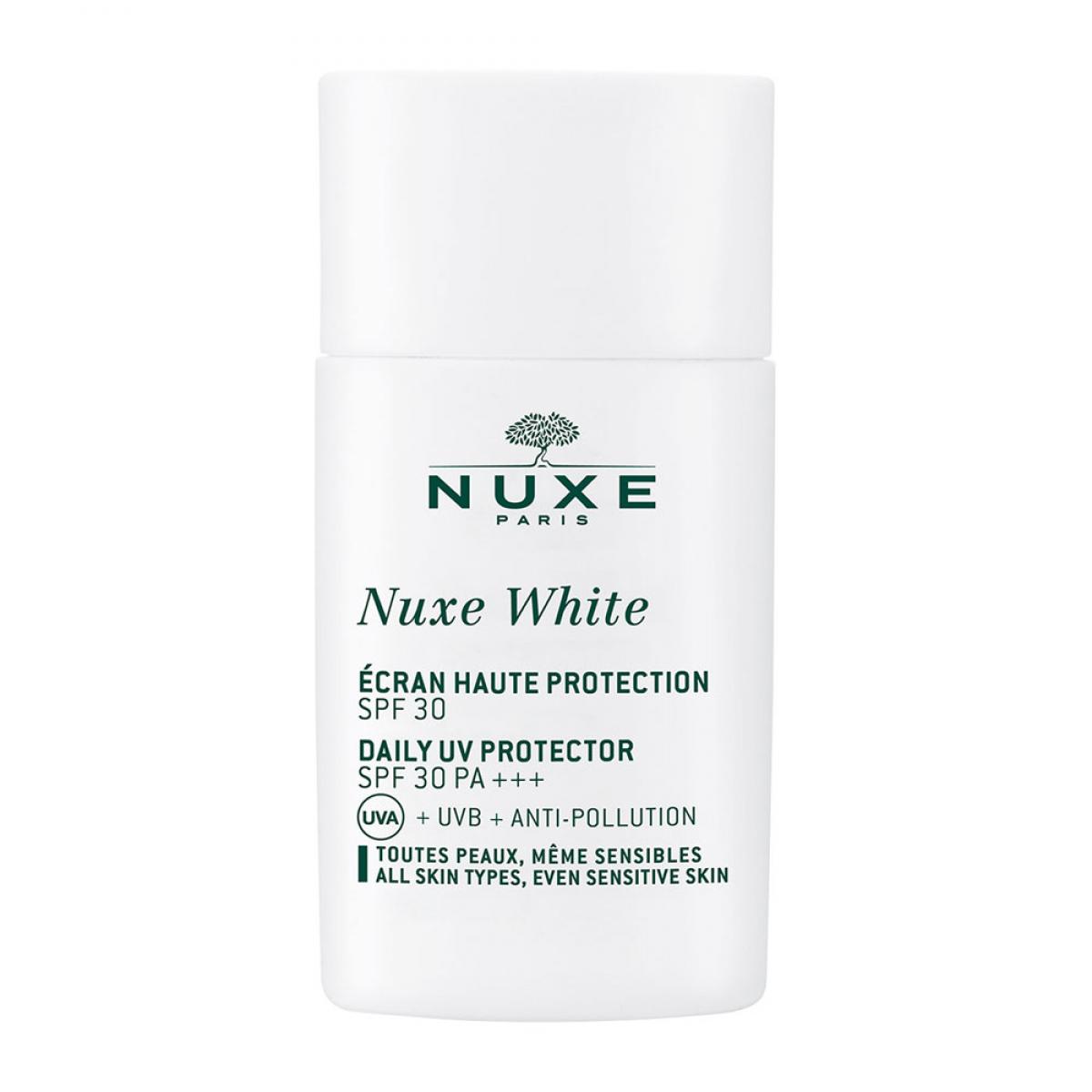 ضدآفتاب نوکس وایت spf 30 - NUXE White Daily UV Protector SPF30 PA+++