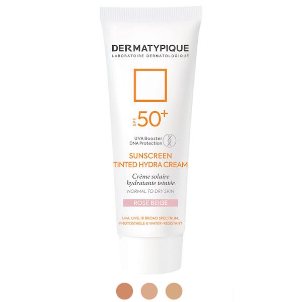 ضد آفتاب رنگی هیدرا پوست خشک +SPF50 - SUNSCREEN TINTED HYDRA SPF50+