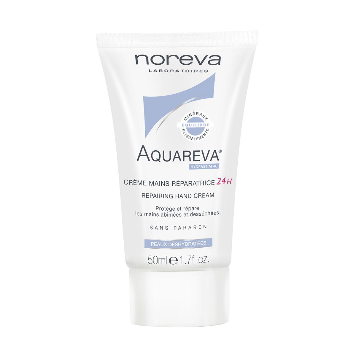 کرم دست آکواروا  - Aquareva 24H repairing hand cream