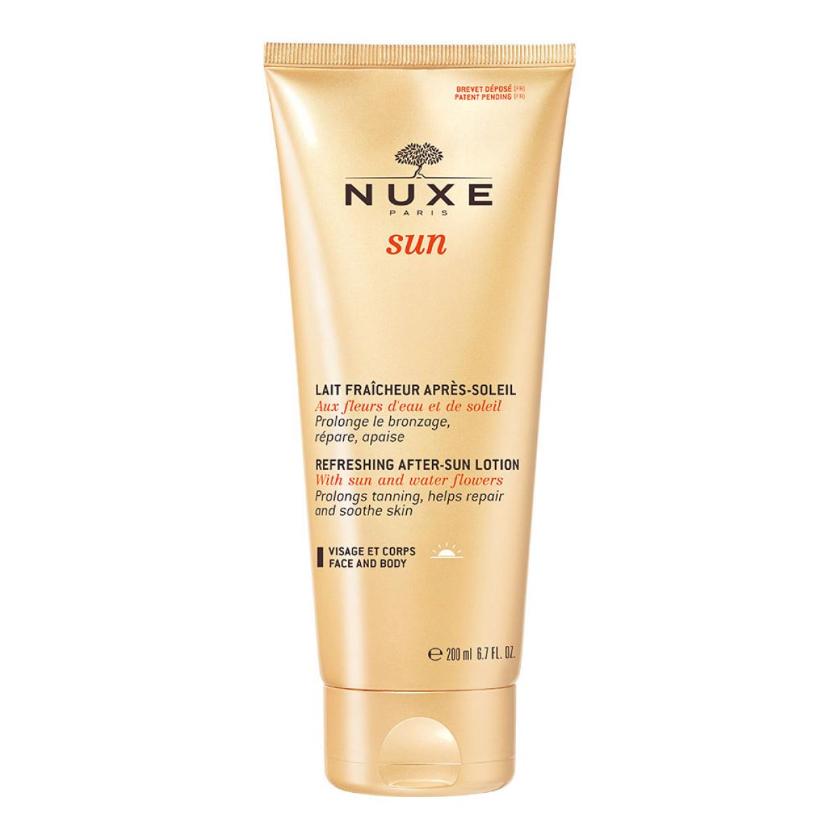 NUXE SUN Refreshing After-Sun Lotion for Face and Body - افترسان 