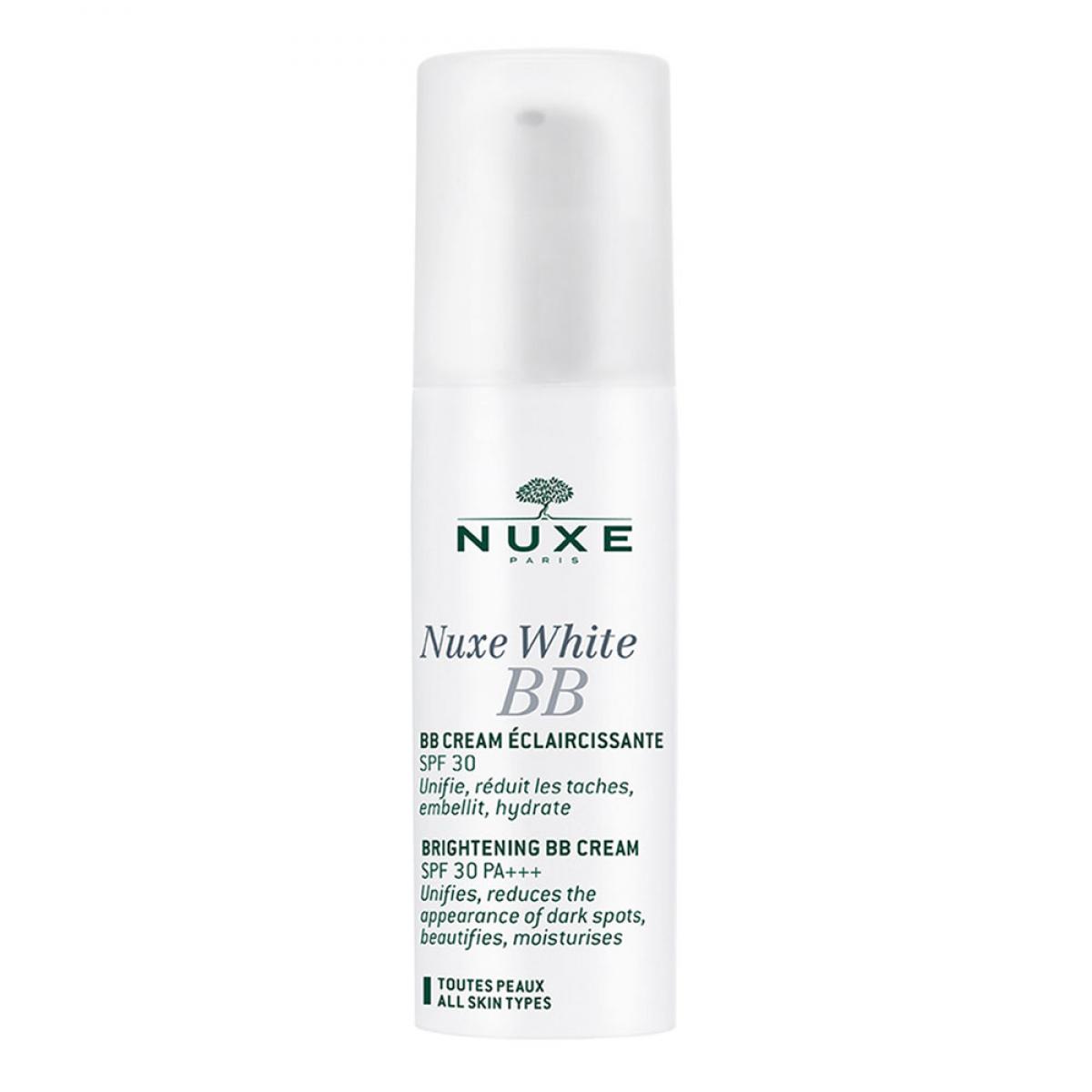 NUXE White Brightening BB Cream SPF 30 PA +++  - ضدآفتاب BB کرم رنگی