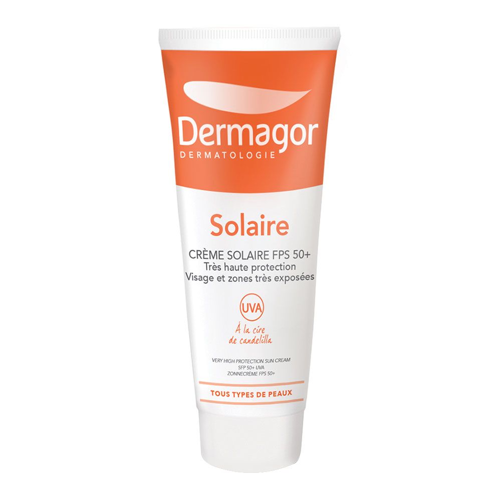 ضد آفتاب بی‌رنگ +SPF50 پوست نرمال تا خشک - Cream solaire SPF 50