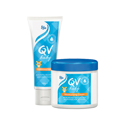 کرم مرطوب کننده کیووی کودک
 - QV Baby Moisturising Cream
