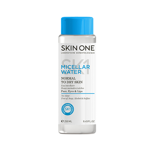 محلول پاک کننده آرایش پوست نرمال تا خشک - micellar water Normal to dry skin