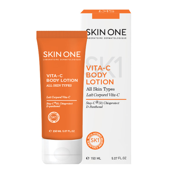 لوسیون بدن حاوی آنتی اکسیدان  - VITA-C BODY LOTION SKIN ONE
