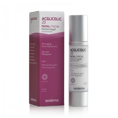 ACGLICOLIC 20 MOISTURIZING GEL 50ML  - ژل مرطوب کننده اِی سی گلیکولیک 20 