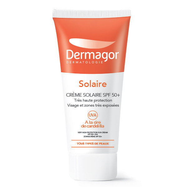 ضد آفتاب بی‌رنگ +SPF50 پوست نرمال تا خشک