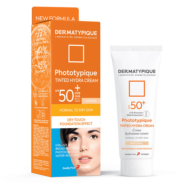 ضد آفتاب هیدرا رنگی پوست خشک spf50 فتوتیپیک